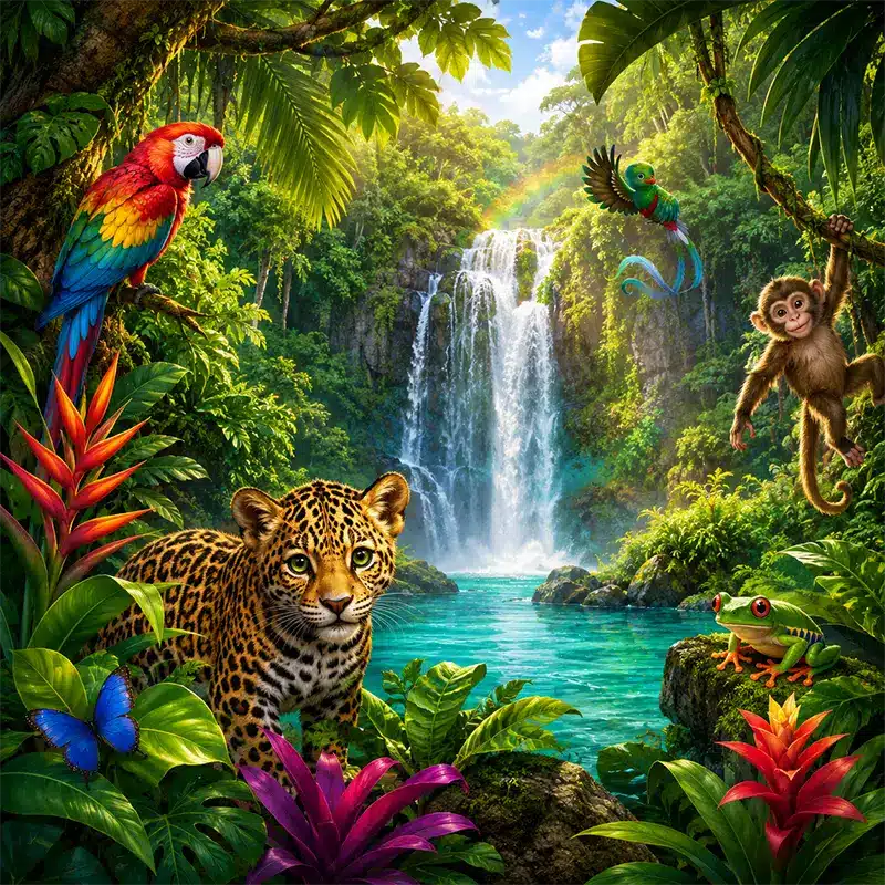Rainforest poster